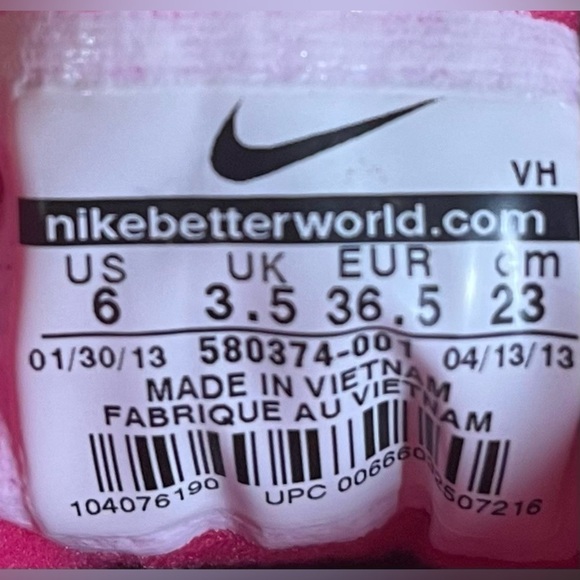 Nike Flex Trainer 3 Womens Size 6 Training Shoes Sneakers Gray Pink 580374-001 - Picture 8 of 8